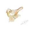 Holiday Classics / Christmas tree toy "Bird-pearl boutonniere"