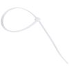 Clamps (screeds), nylon, 3.6 mm x 250 mm, set 100 pieces, PROCONNECT, white, Euro suspension