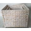 Wicker baskets, 3 pcs