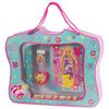 BRAUBERG / Notebook "Princess" SMALL FORMAT 56 sheets A6, 110x150 mm, hardcover, line, lock, sharpener, ruler, eraser, pencil, gift wrapping