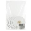 Satin binding ribbon for binding documents, WHITE, width 6 mm, SET 4x25 m (100 m), +/- 5%