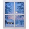 Kaemingk / LED picture Window to the Vestfold estate 48 * 38 cm with fiber-optic and LED backlighting, battery-operated