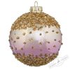 Holiday Classics / Christmas tree toy "Pine cone with beads", 6 pcs