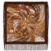 Павловопосадский платок  / Shawl "Saffron" with silk fringe