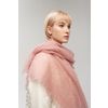 Оренбургский Пуховый Платок / Openwork downy shawl, magnolia color
