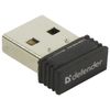 DEFENDER / Ratón inalámbrico Accura MM-365, 5 botones + 1 botón de rueda, óptico, negro