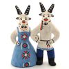 Kargopol clay toy Goat and a goat