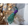 Kurts Adler / Pfau Christbaumschmuck, 11,3 cm