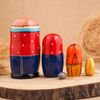 Сималенд / Matryoshka "Chicken Ryaba", 5 dolls