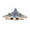 Фарфоровая мануфактура / Christmas tree toy "Airplane SU 57"