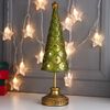 Сималенд / Souvenir "Green Christmas tree-cone with gold patterns and gold star"