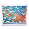 Школа талантов / Diamond embroidery "Cat at the tree"