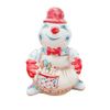 Гжельский Фарфоровый завод / Sculpture Snowman-master of paint
