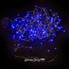 Kaemingk / LED garland filament Volumetric 180 blue LED lamps 13.5 m, black PVC, controller, IP44