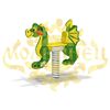Молвинец / Spring rocking chair for children from 3 to 7 years old