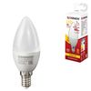 SONNEN / LED lamp 7 (60) W, base E14, candle, warm white light, LED C37-7W-2700-E14