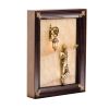 Золотая антилопа / Painting from onyx stone "Guy with a rose" with illumination