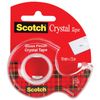 Stationery adhesive tape 19 mm x 7.5 m, transparent, in dispenser, 50 µm, SCOTCH "Crystal"