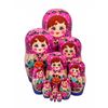 Золотая Хохлома / Matryoshka unconventional 10 dolls