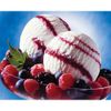Опт-картина / Painting by numbers 40x50 Ice cream