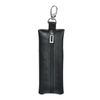 Key case BEFLER "Grade", genuine leather, zipper, 135x55 mm, black