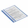 Raccoglitore in plastica UNLANDIA, A4, 130/180 micron, blu