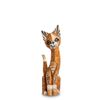 Decor and Gift / Wooden figurine "Cat" 30 cm