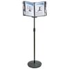 BRAUBERG / Demonstration system floor for 10 panels, with 10 gray panels A4