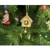 Toy Christmas tree "Clock with pendulum" 370-1