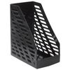 Tray vertical paper BRAUBERG "MAXI-plus" (250х160х300 mm), mesh, black