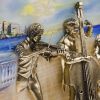 Золотая антилопа / PICTURE "Trio" riz avec un violoniste