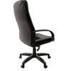 BRABIX Office Chair "Strike EX-525", eco-skin black/blue, grey fabric, TW