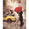 Опт-картина / Peinture par numéros 40x50 Rencontre sous un parapluie