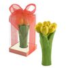 Chocolate sculpture "Tulips"