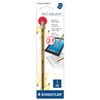 Bleistift schwarz MIT STAEDTLER STYLUS (Deutschland), 1 Stück, "Noris Ecology", HB, gespitzt