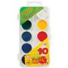 Colors, set GAMMA "Bee" 10 colors, honey, without a brush, plastic box, Euro slot