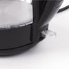 TEApot SONNEN KT-200BK, 1.7 litres, 2200 w, closed heating element, glass, lighting, black