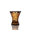 Гусевской Хрустальный завод / Crystal vase for flowers "Imperial" small amber-violet