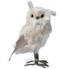 Kaemingk / Figura decorativa Coruja Cinza Oprah 23 cm