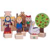 KRASNOKAMSKAYA TOY / Set "Characters of the fairy tale Geese-swans"