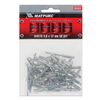 4.8 x 12 mm rivets, MATRIX, 50 pieces, aluminum, Euro suspension