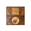 GamesDealer / Backgammon scolpito "Lupo" 60, Zakaryan