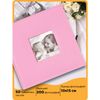 Photo album BRAUBERG "Cute Baby" for 200 photos 10x15 cm, under the skin, paper pages, box, pink