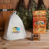 Добропаровъ / Dobroparov / Gift set: hat "Mental rest" and natural soap