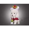 Holiday Classics / Christmas toy "Poodle dog in a Christmas cap with a Christmas ball"