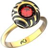 Yellow gold ring - Alilu collection
