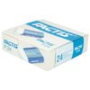 Eraser FACTIS Plastic P 24 (Spain), 50х24х10 mm, white, rectangular, soft PVC