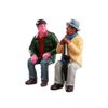 Set of figures 'Friendly conversation', 5.6 cm (2 pieces), LEMAX