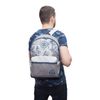GRIZZLY Jugendrucksack, 1 Fach, grau, "Lighthouse", 44x30x15 cm