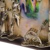 Золотая антилопа / Painting "Evening walk. Kislovodsk. Castle" with lighting
